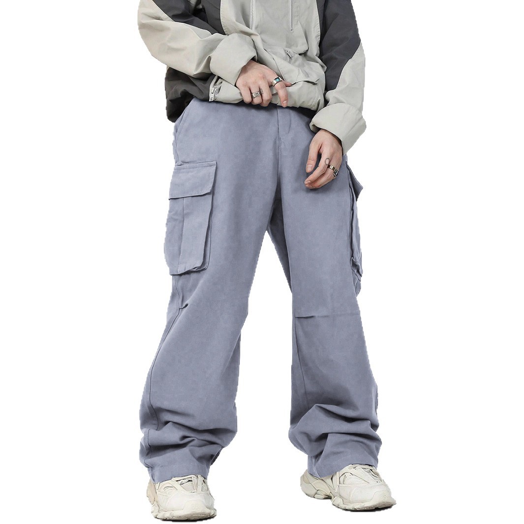 Casual Loose Three-dimensional Pocket Fried Street Overalls - Image 3