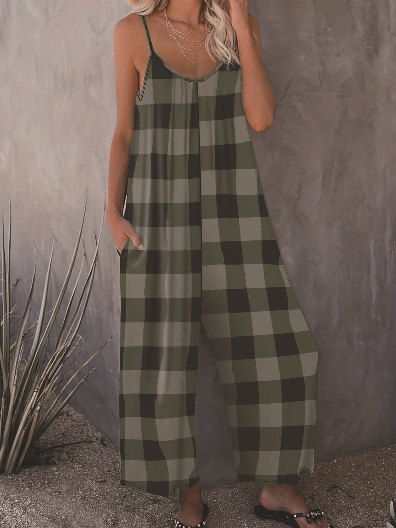 Slip-in Casual Sling Jumpsuit Women - Image 4