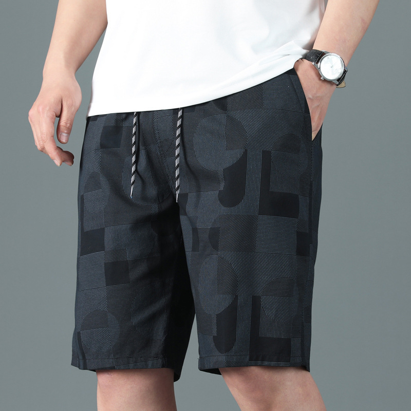 Thin Printed Shorts Fashion Outerwear Casual Pants - Image 7