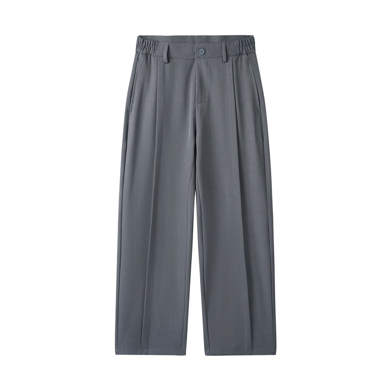 Loose Casual Suit Pants Versatile Straight Draping Effect Trousers - Image 4