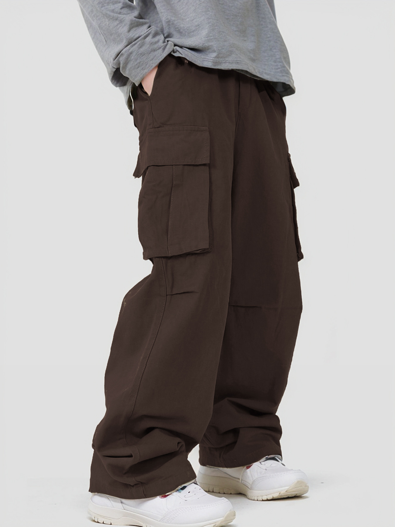 Casual Loose Three-dimensional Pocket Fried Street Overalls - Image 9