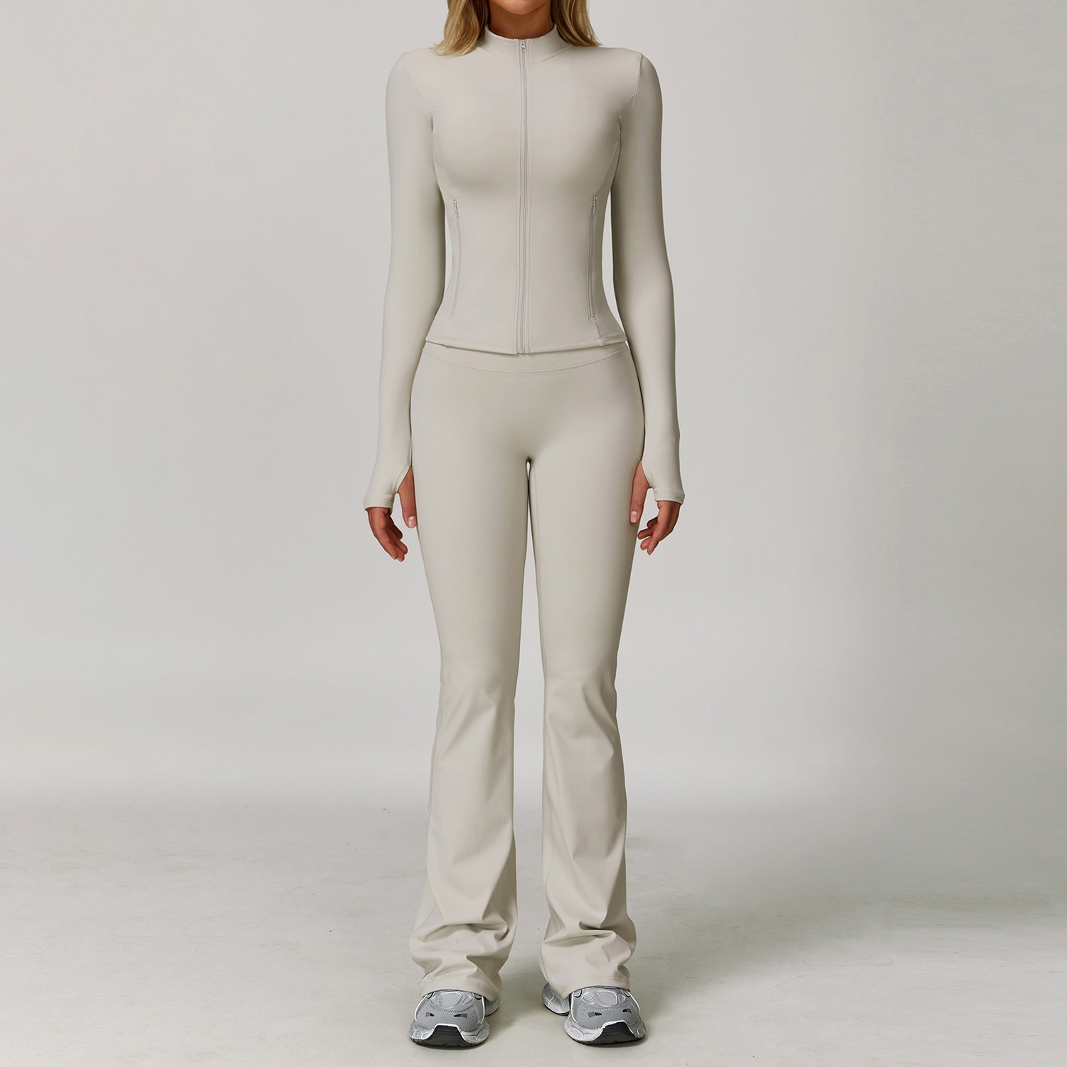Tight Quick-drying Workout Outdoor Running Brushed Yoga Suit - Image 3