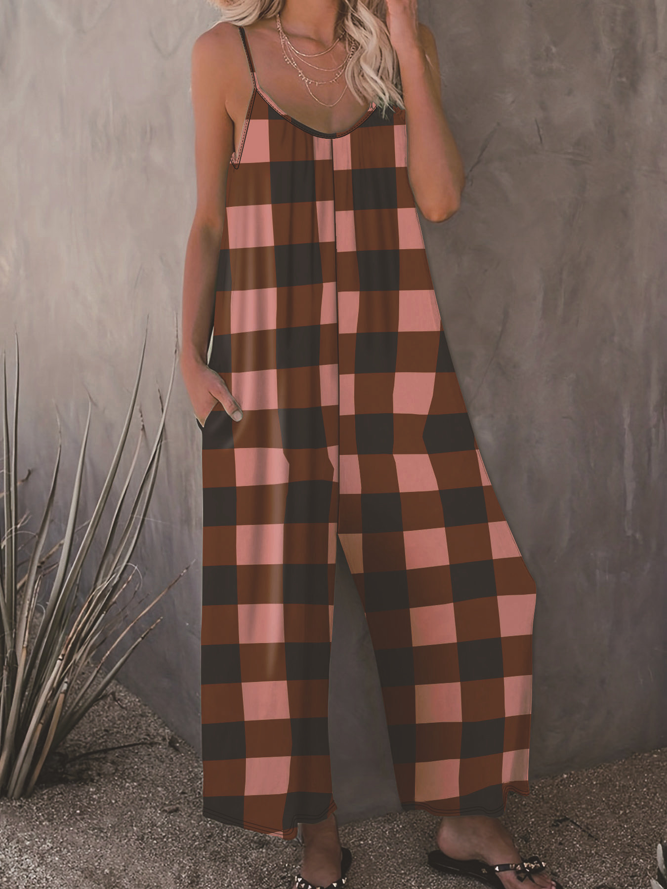 Slip-in Casual Sling Jumpsuit Women - Image 7