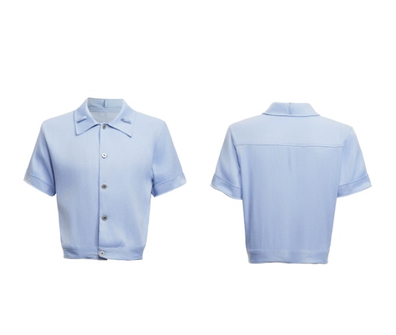 Ice Solid Color Advanced Suit Belt Stitching Pants - Image 7