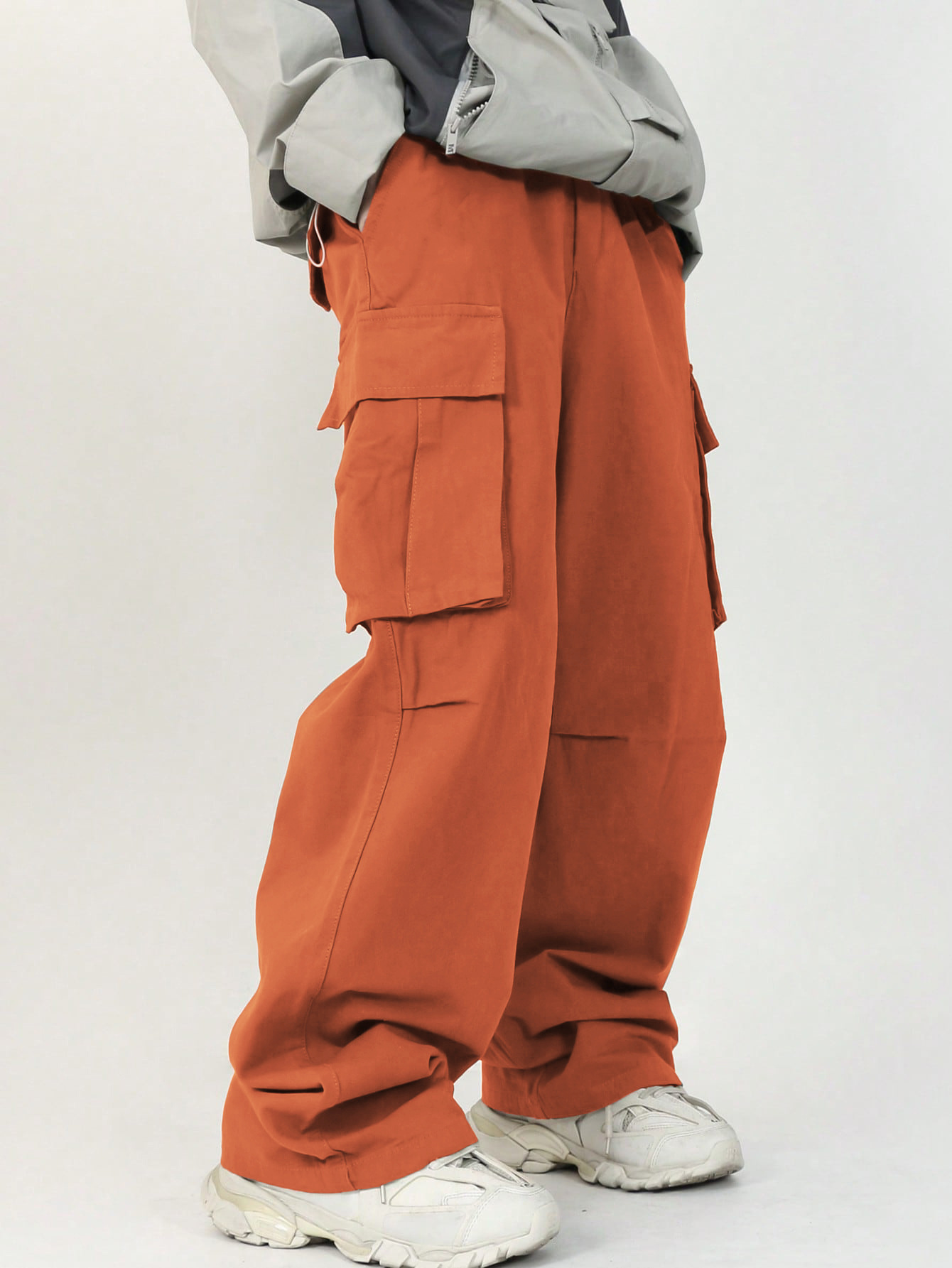 Casual Loose Three-dimensional Pocket Fried Street Overalls - Image 2